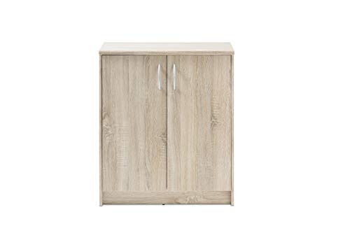 Stella Trading Kommode Schrank Eiche Sonoma Nachbildung, BxHxT 74x86x35 cm von Stella Trading