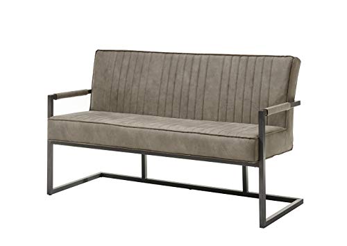 LINDA Sitzbank Esszimmer gepolstert, Taupe - Esszimmerbank mit Rückenlehne für Ihren Wohn- & Essbereich - 160 x 93,5 x 67 cm (B/H/T) LINDA Sitzbank Esszimmer gepolstert, Taupe - Esszimmerbank mit Rückenlehne für Ihren Wohn- & Essbereich - 160 x 93,5 x 67 cm (B/H/T) von MJC