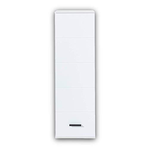 Stella Trading MEDIANA Hängeelement in weiß matt - Hängeschrank mit viel Stauraum für Ihr Wohnzimmer - 40 x 125 x 36 cm (B/H/T) von Stella Trading