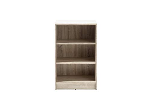 Stella Trading Regal Eiche Sonoma Nachbildung, Regalschrank mit 3 Fächer, BxHxT 54x86x34 cm von Stella Trading