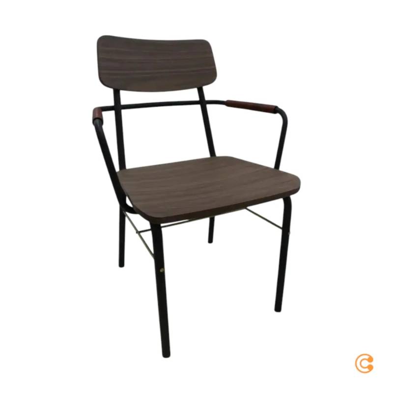 B-Ware Stellar Works Valet Stuhl Armlehnenstuhl Holzstuhl Walnuss Siehe Text/Foto von Stellar Works