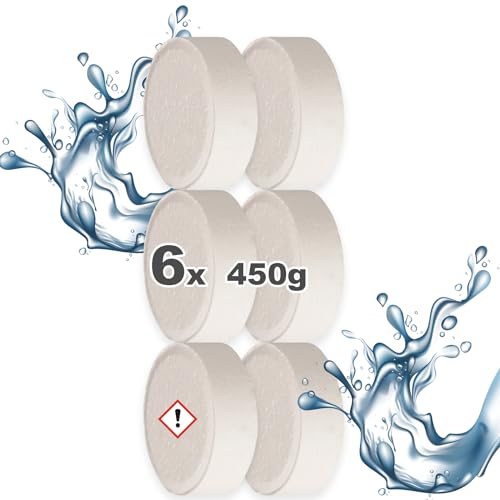 6x 450g Luft-Entfeuchter Granulat Tabs Nachfüllpackung für Raumentfeuchter Tabletten Nachfülltabs ohne Strom 5,50€/kg von Stellfeld & Ernst
