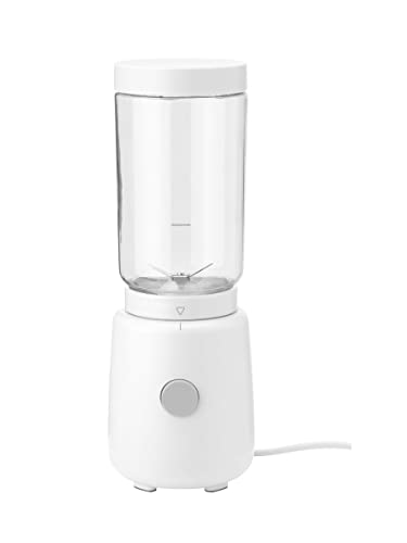 RIG-TIG Smoothie-Blender FOODIE - Persönlicher Frucht-/Gemüse-Shake-Maker - Shaker/Mixer mit Kunststoff- & Edelstahlgehäuse - Abnehmbarer Getränkebehälter - Küchenzubehör - 0,5 Liter, Weiß von Stelton