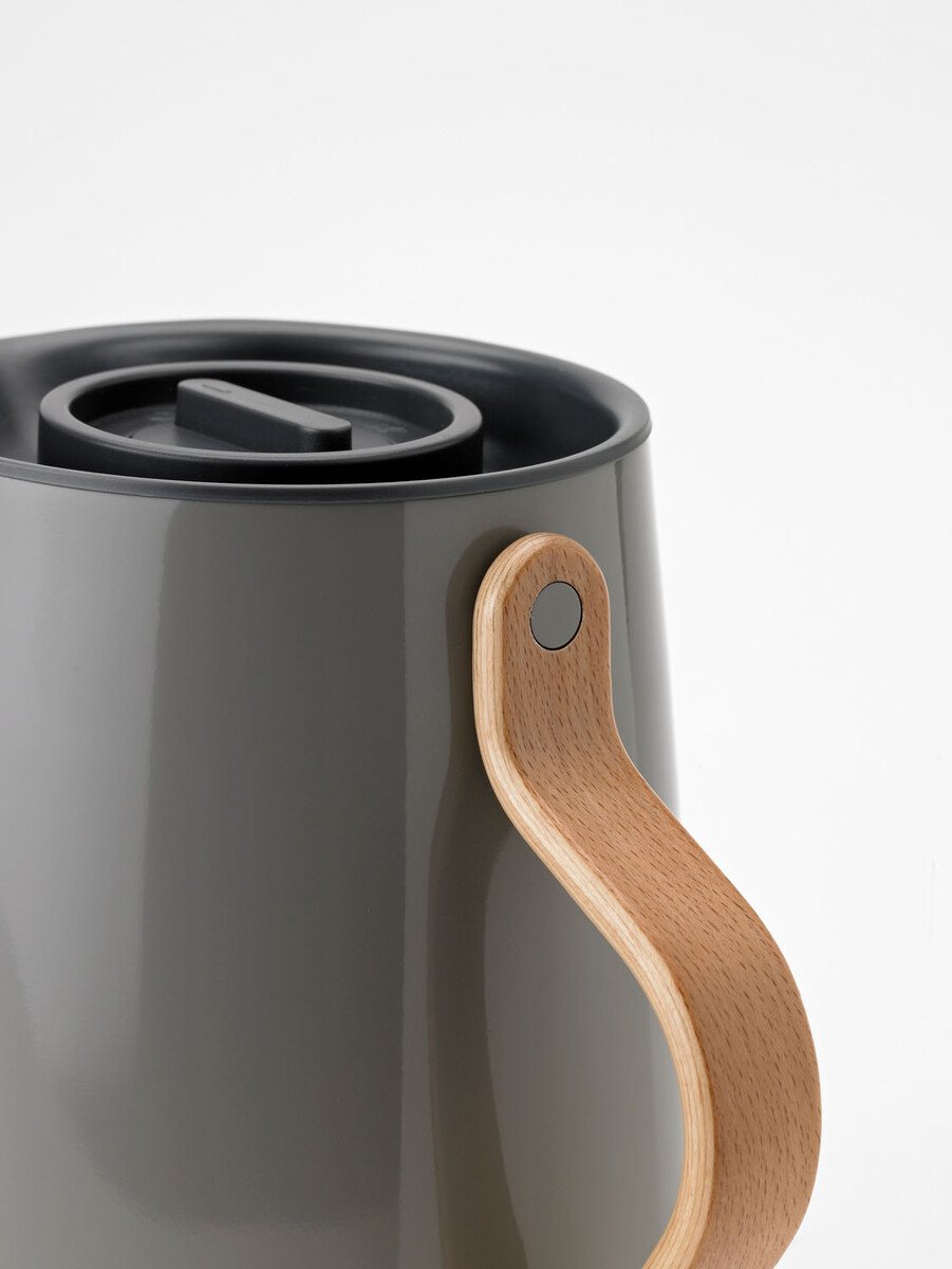 Stelton Isolierkanne 1l Emma Tee            hellgrau von Stelton