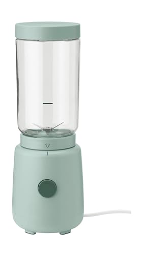 RIG-TIG Smoothie-Blender FOODIE - Persönlicher Frucht-/Gemüse-Shake-Maker - Shaker/Mixer mit Kunststoff- & Edelstahlgehäuse - Abnehmbarer Getränkebehälter - Küchenzubehör - 0,5 Liter, Hellgrün von Stelton