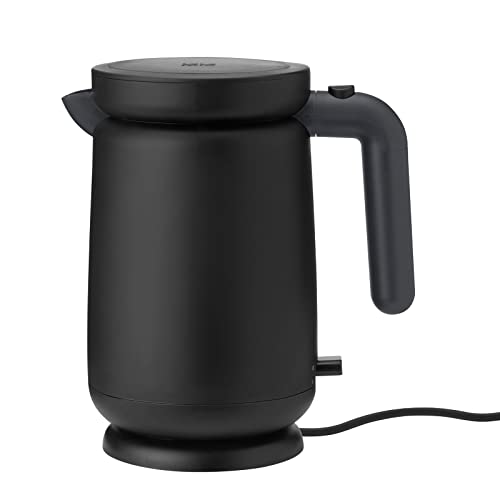 RIG-TIG Wasserkocher FOODIE - Schneller, energieeffizienter, elektrischer Kocher - Wasserkessel/Kaffeekanne/Teekanne - Mit Abschaltautomatik, herausnehmbarem Kalkfilter - 1500 W, 1 Liter, Schwarz von Stelton