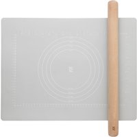 RIG-TIG by Stelton - Bake-It Teigrolle und Backunterlage, hellgrau von Stelton