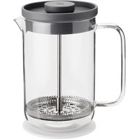 RIG-TIG by Stelton - Brew-It Pressfilterkanne 0,8 l, transparent / grau von Stelton