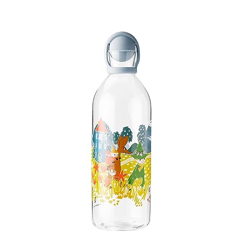 Rig-Tig Wasserkaraffe Cool-It Moomin Sky, Karaffe, Borosilikatglas, Blau, 1.5 L, Z00703-7 von Stelton