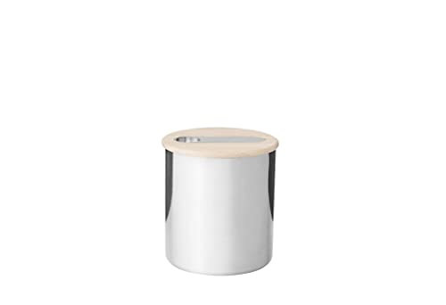 Stelton 511 Scoop Teedose mit Löffel - 0.3 kg - small 13 x 13 x 14 cm von Stelton