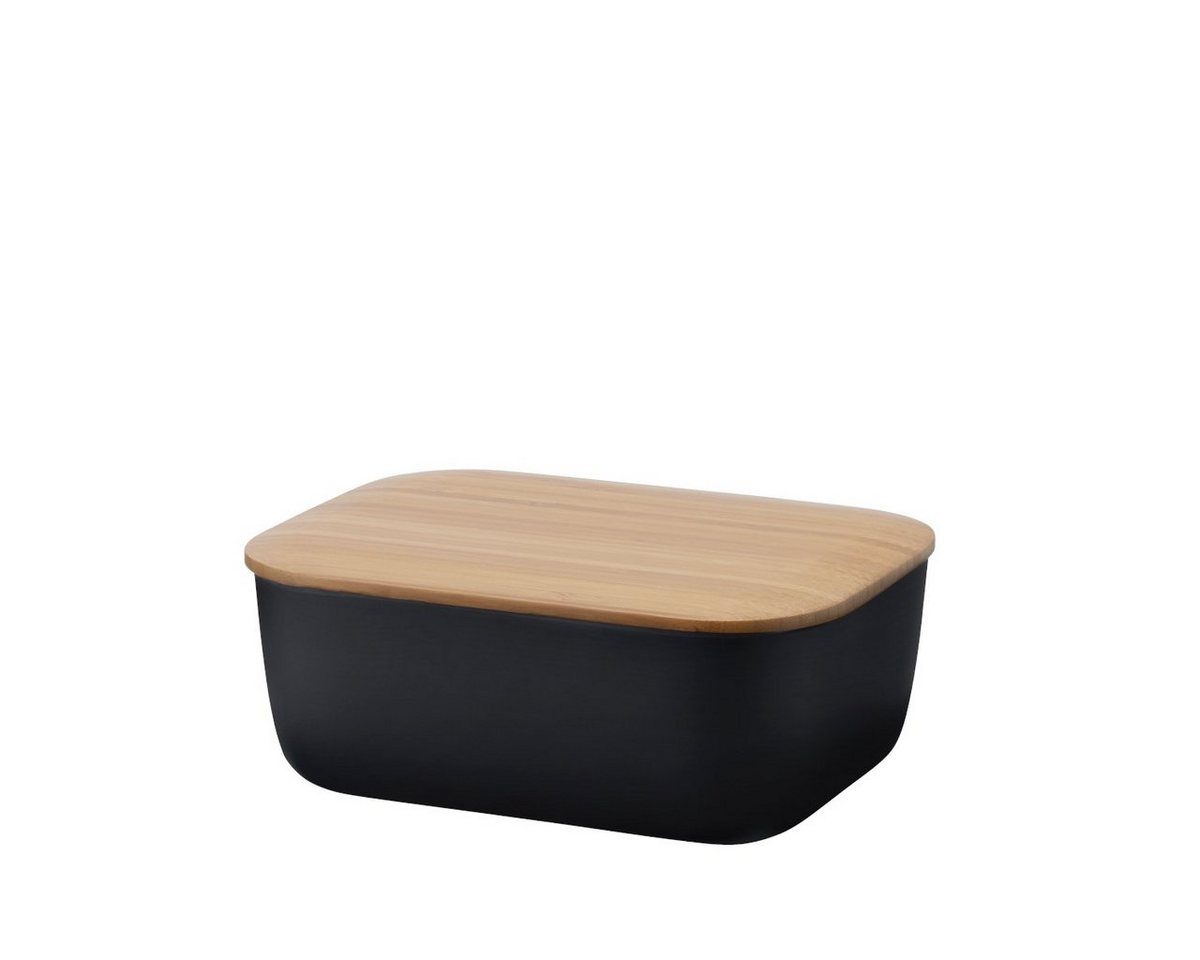 Stelton Butterdose RIG-TIG BOX-IT Butterdose - Farbwahl, PBT Kunststoff, Holzrohrpflanze von Stelton