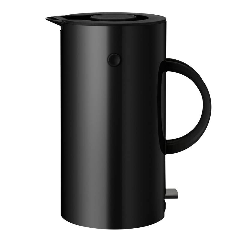 Stelton Em77 Wasserkocher Wassererhitzer Kettle Kocher Schwarz 15 Liter H 25cm  B-Ware von Stelton