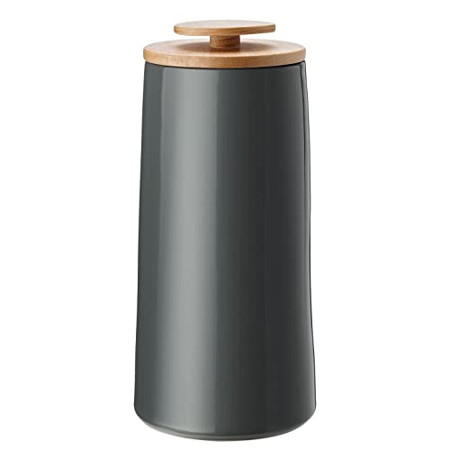 Stelton Vorratsdose, Dunkelgrau, H 23cm / Ø 10,8cm von Stelton