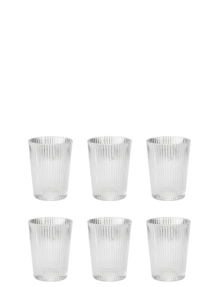 Stelton Glas Stelton Pilastro Trinkgläser 0.15 L, 6er Set, Glas von Stelton