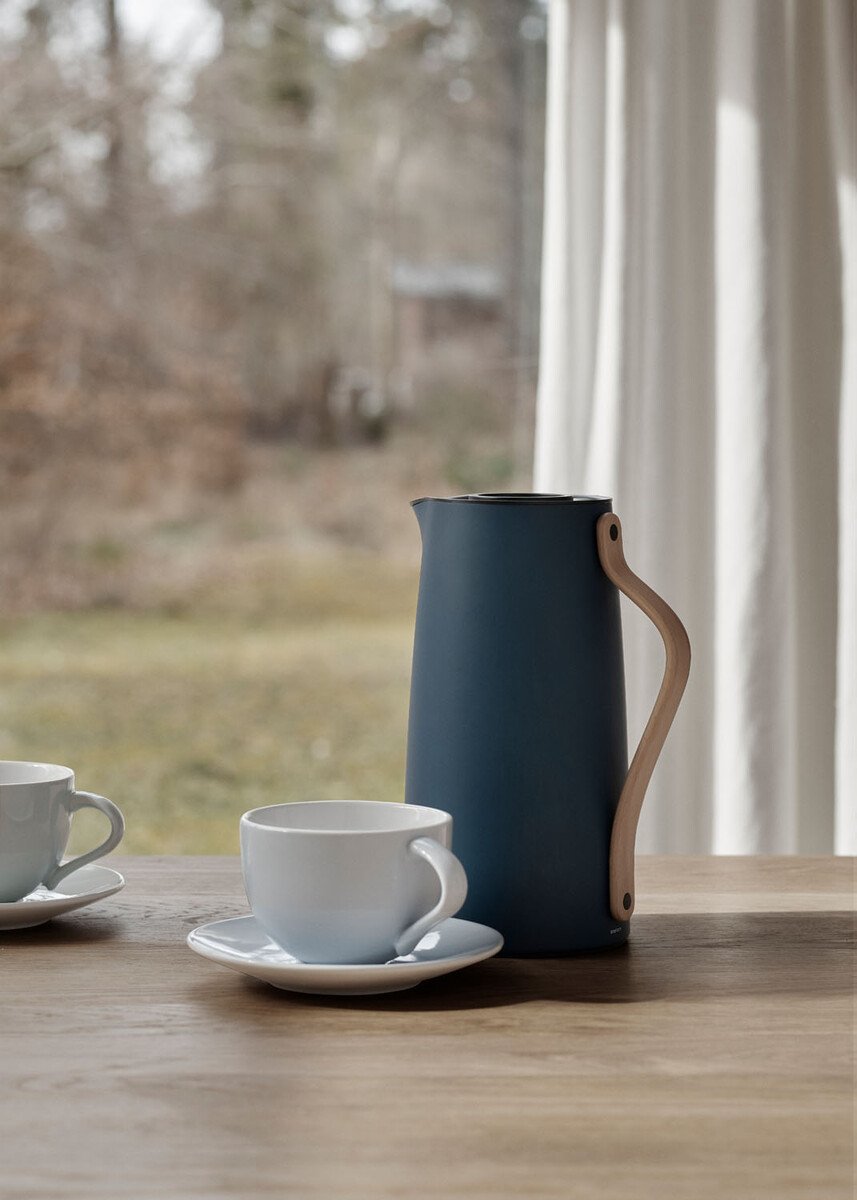 Stelton Isolierkanne 1,2l Emma Kaffee         dark Blue von Stelton