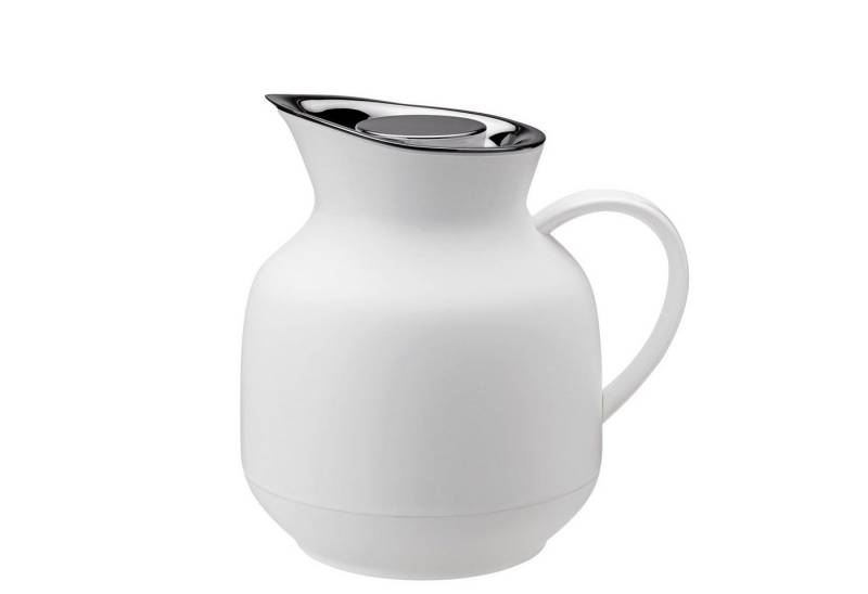 Stelton Isolierkanne Amphora Tee Weiß 1 Liter, (Einzeln) von Stelton