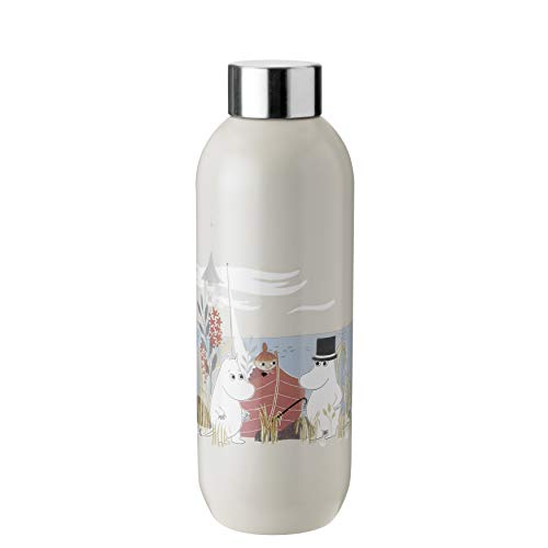 Stelton Keep Cool Trinkflasche, 0,75 l. - Sand - Moomin von Stelton