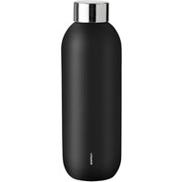 Stelton - Keep Cool Trinkflasche 0,6 l, schwarz von Stelton