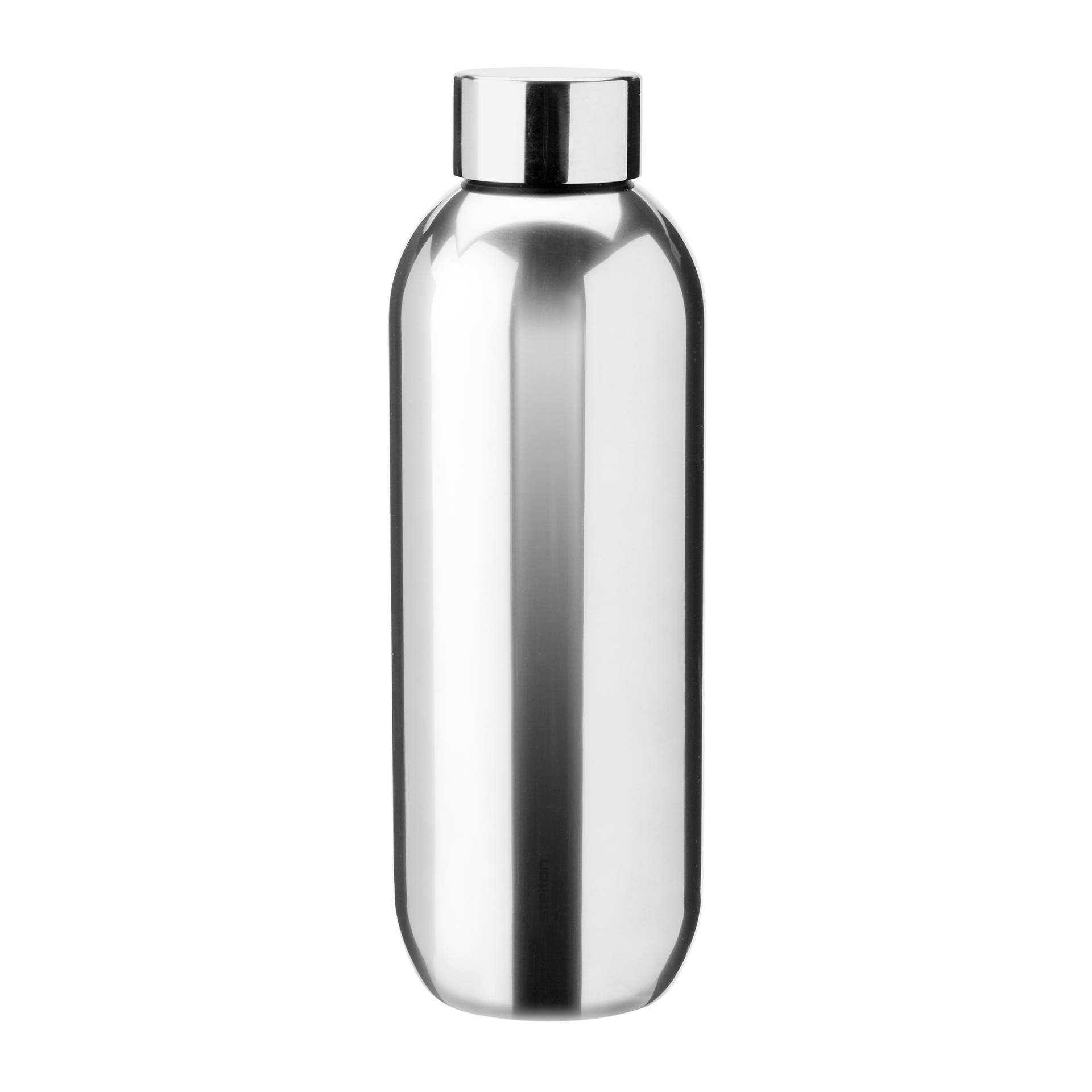Stelton - Keep Cool Trinkflasche 0,6L - stahl/matte Pulverbeschichtung/H x Ø 22x7,5cm/nur Handwäsche von Stelton