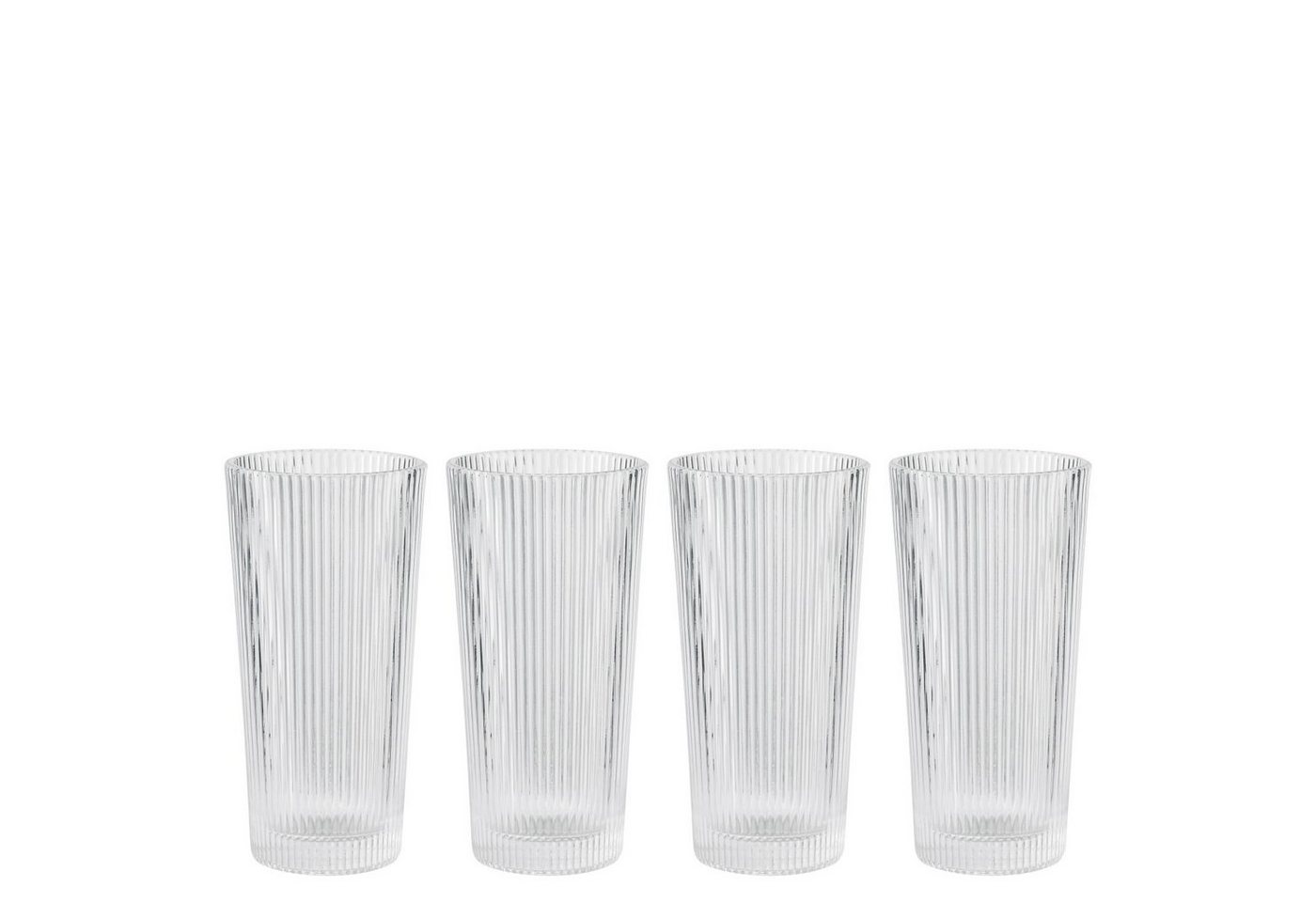 Stelton Longdrinkglas Pilastro 300 ml 4er Set, Glas von Stelton