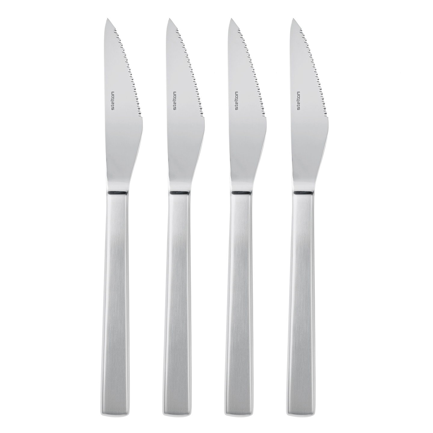 Stelton - Maya Steakmesser 4er Set - stahl/LxBxH 22x2x1cm von Stelton