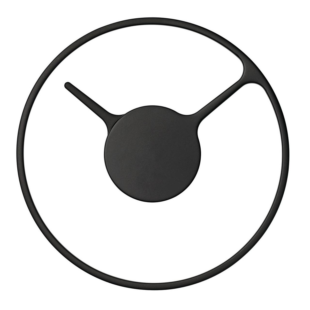 Stelton - Stelton Time Wanduhr - schwarz/Ø 30cm von Stelton