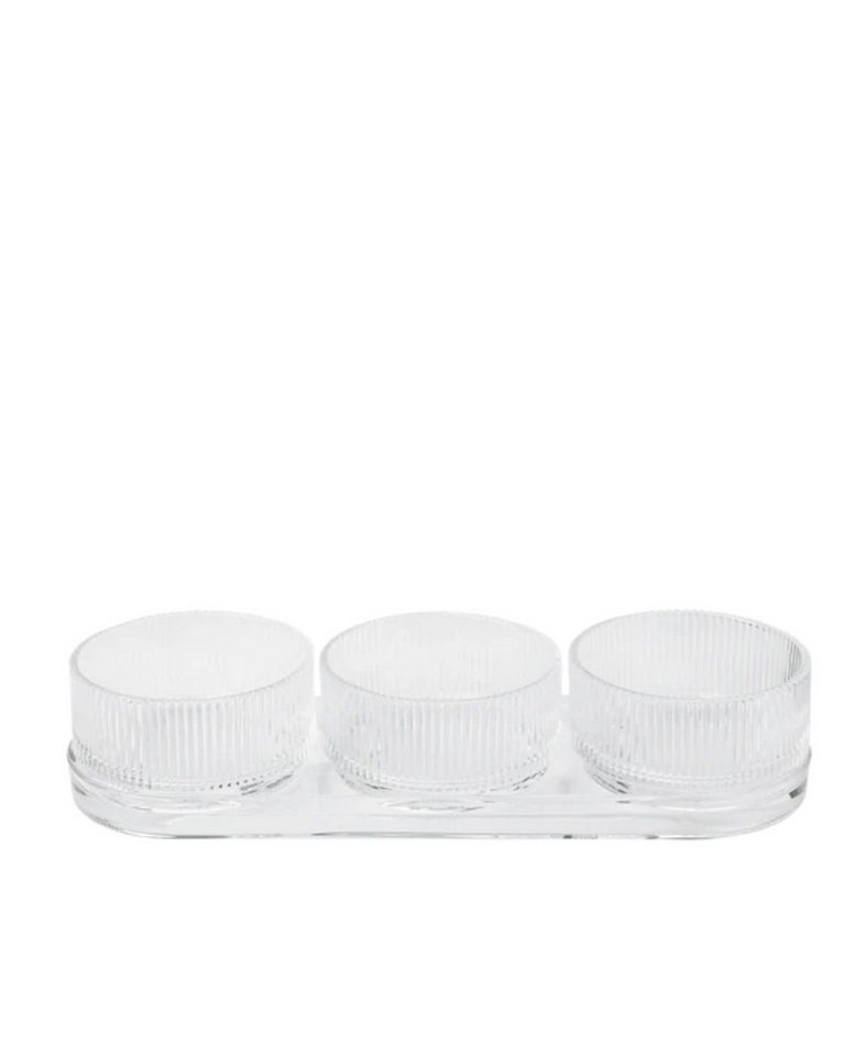 Stelton Tapas-Schale Stelton Pilastro Tapas Set, Glas Stelton Tapas-Schale Stelton Pilastro Tapas Set, Glas von Stelton