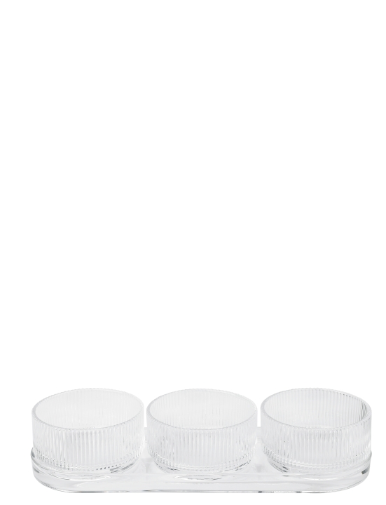 Stelton Tapas Set Glas Pilastro in Farbe clear Stelton Tapas Set Glas Pilastro in Farbe clear von Stelton