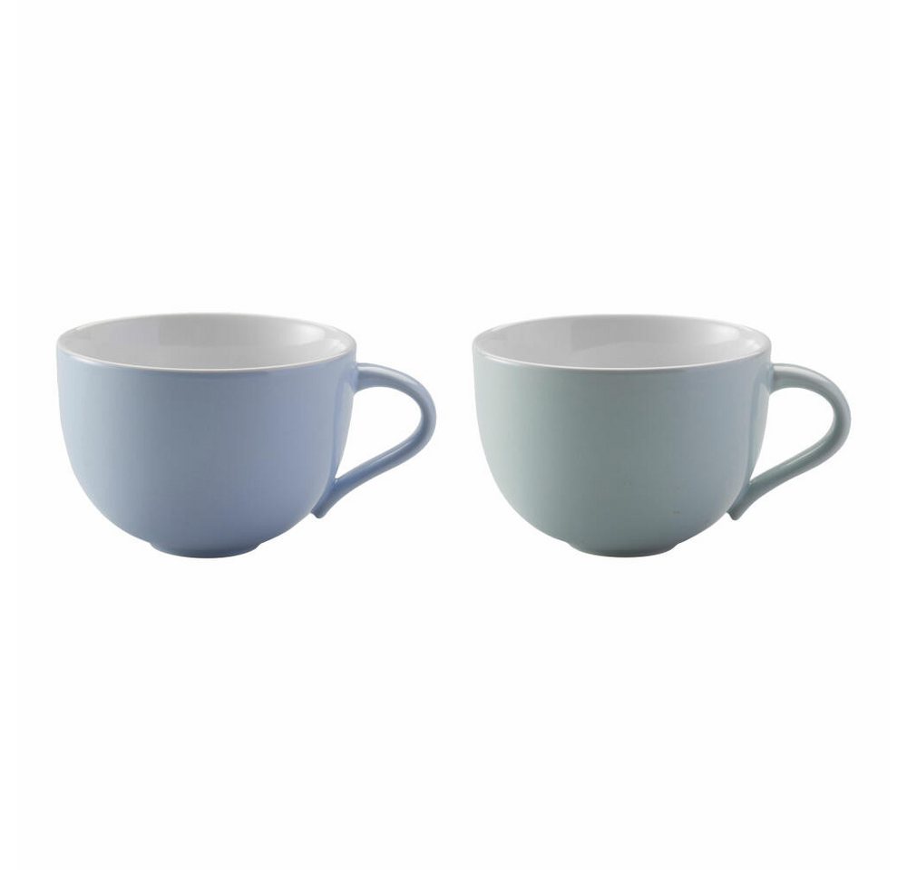 Stelton Tasse Emma Blue 2er Set, 350 ml, Steinzeug von Stelton