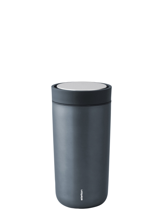 Stelton Thermobecher To Go Click 0,4 Liter in Farbe dark blue metallic Stelton Thermobecher To Go Click 0,4 Liter in Farbe dark blue metallic von Stelton