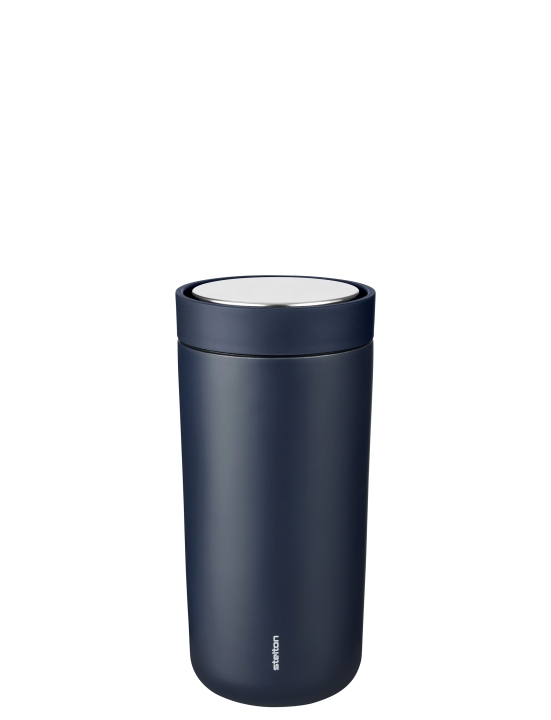 Stelton Thermobecher To Go Click 0,4 Liter in Farbe soft deep ocean Stelton Thermobecher To Go Click 0,4 Liter in Farbe soft deep ocean von Stelton