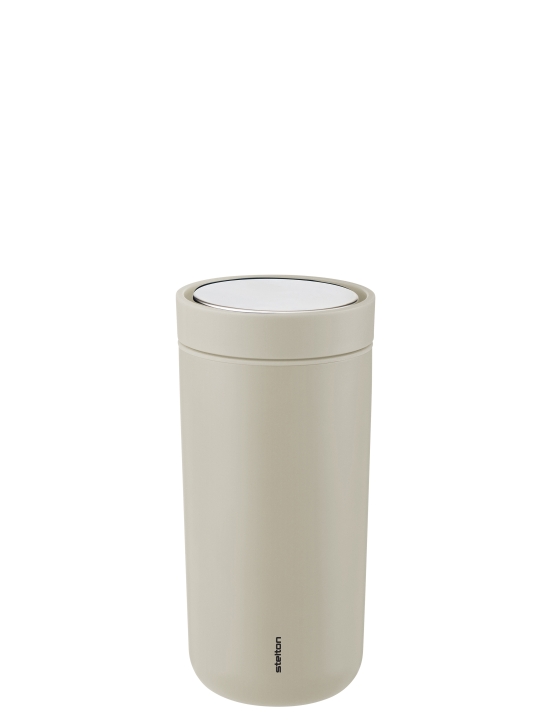 Stelton Thermobecher To Go Click 0,4 Liter in Farbe soft sand Stelton Thermobecher To Go Click 0,4 Liter in Farbe soft sand von Stelton