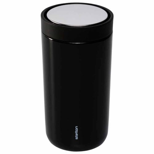 Stelton To Go Click Becher 0,2 l, Schwarz von Stelton