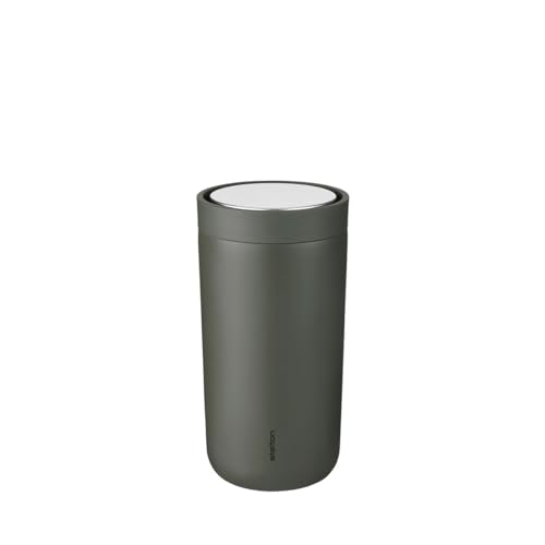 Stelton - To Go Click Isolierbecher 0,2 Liter, soft dark forest von Stelton