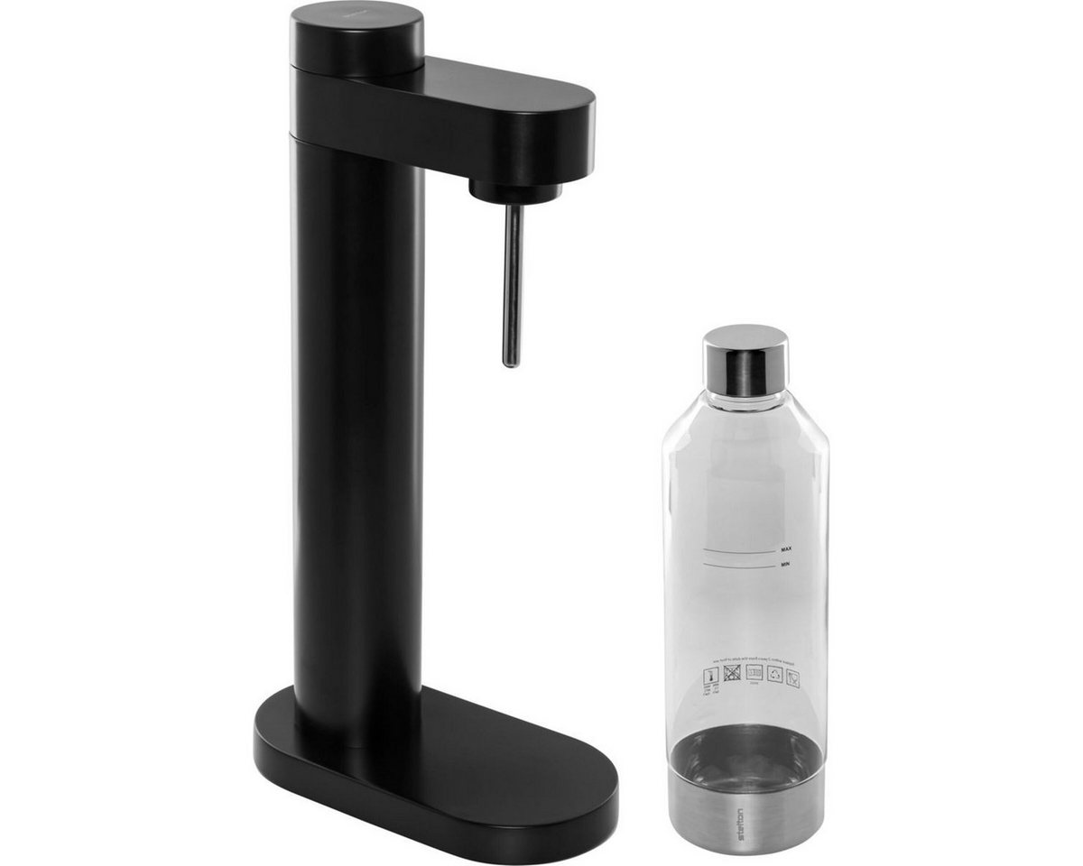 Stelton Wasseraufbereiter Brus Carbonator metallic von Stelton