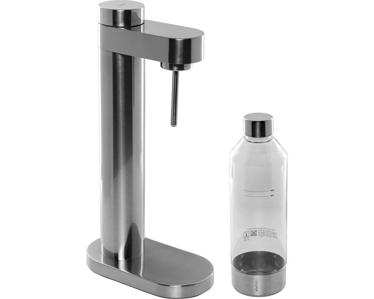 Stelton Wasseraufbereiter Brus Carbonator steel von Stelton