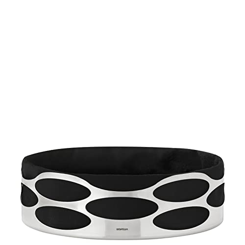 Stelton x-28-3 Embrace Brotschale, Edelstahl, schwarz , 23 x 23 x 7 cm Stelton x-28-3 Embrace Brotschale, Edelstahl, schwarz , 23 x 23 x 7 cm von Stelton