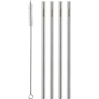 Trinkhalm Set steel von Stelton