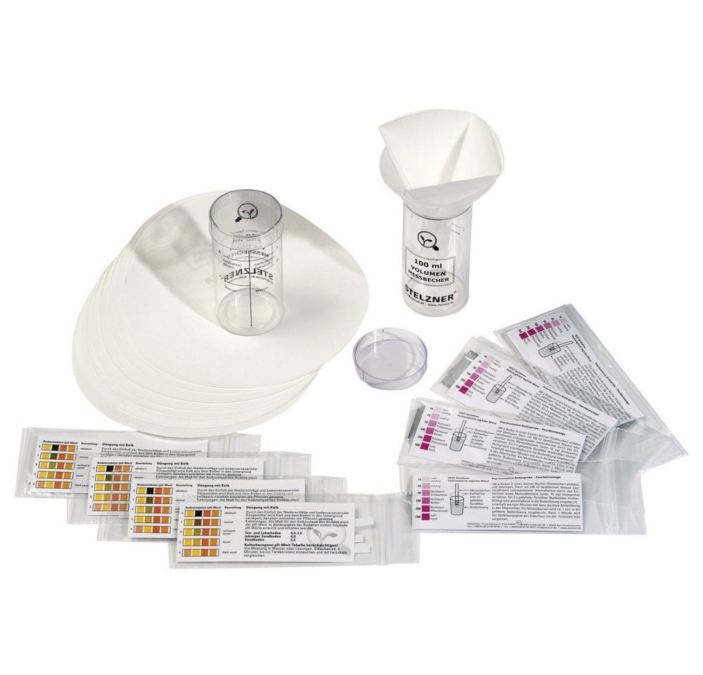 Stelzner Bodentest Stelzner 8204 Bodenanalyse-Set Nitrat, pH-Wert Stelzner Bodentest Stelzner 8204 Bodenanalyse-Set Nitrat, pH-Wert von Stelzner