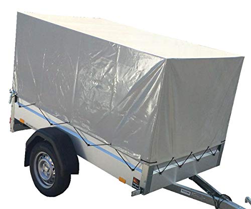 Stema Hochplane Grau 80cm inkl. Hochspriegel und Planenschnur FT Opti AN 750 DBL 850 von Stema