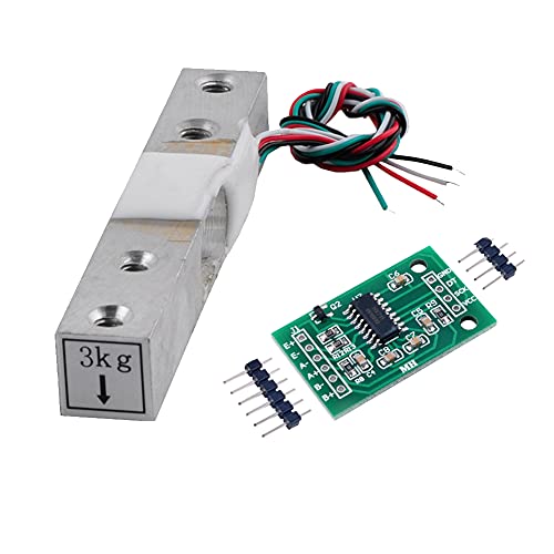 Stemedu Wägezelle 3 KG Waage Gewicht Sensor AD HX711 Verstärker Modul Digital Breakout Portable Küchenwaage für Arduino Raspberry Pi Stemedu Wägezelle 3 KG Waage Gewicht Sensor AD HX711 Verstärker Modul Digital Breakout Portable Küchenwaage für Arduino Raspberry Pi von Stemedu