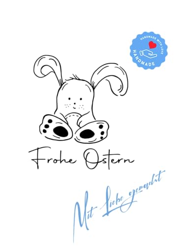 Stempel - Motivstempel - Ostern - Hase - Frohe Ostern von Stempeltraum