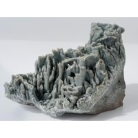 4, 9 Pfund Grau Druzy Quarz Stalaktiten Geode | Sammlerqualitätsmuster Graue Galaxie von StenaGems
