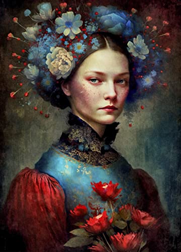 European Woman Reispapier-Poster, 29,21 x 40,64 cm – 1 einzigartiges bedrucktes Maulbeer-Papier-Kunstposter, Bild, 36 g/m², sichtbare Fasern für Decoupage-Möbelrenovierungs-Handwerk. European Woman Reispapier-Poster, 29,21 x 40,64 cm – 1 einzigartiges bedrucktes Maulbeer-Papier-Kunstposter, Bild, 36 g/m², sichtbare Fasern für Decoupage-Möbelrenovierungs-Handwerk. von Craft Kreatively