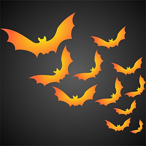 Fledermaus Schablone - 15 x 12.5cm - S von Stencil Company