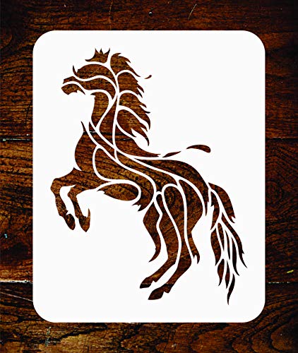 Pferde-Schablone – 11,5 x 15 cm von Stencil Company