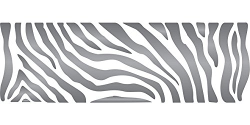 Zebra streifen Schablone von Stencil Company