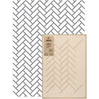 Geometrisch Wiederverwendbare Wandschablone Aus Kunststoff // 65x95cm Fischgräten-Linien Nahtlos Repetitive Allover Muster Vorlage Geometrisch Wiederverwendbare Wandschablone Aus Kunststoff // 65x95cm Fischgräten-Linien Nahtlos Repetitive Allover Muster Vorlage von StencilsNakleo