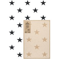 Kinder Wiederverwendbare Wandschablone Aus Kunststoff // 65x95cm Stars - Stern Nahtlos Repetitive Allover Muster Vorlage von StencilsNakleo