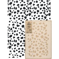Wiederverwendbare Wandschablone Aus Kunststoff // 59x95cm Dalmatian Spots Nahtlos Repetitive Allover Muster Vorlage Wiederverwendbare Wandschablone Aus Kunststoff // 59x95cm Dalmatian Spots Nahtlos Repetitive Allover Muster Vorlage von StencilsNakleo